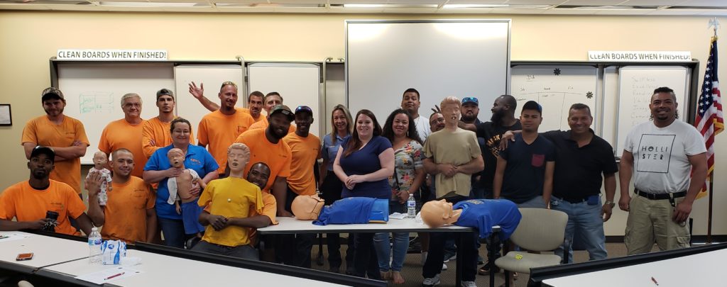 One of our CPR Training Classes