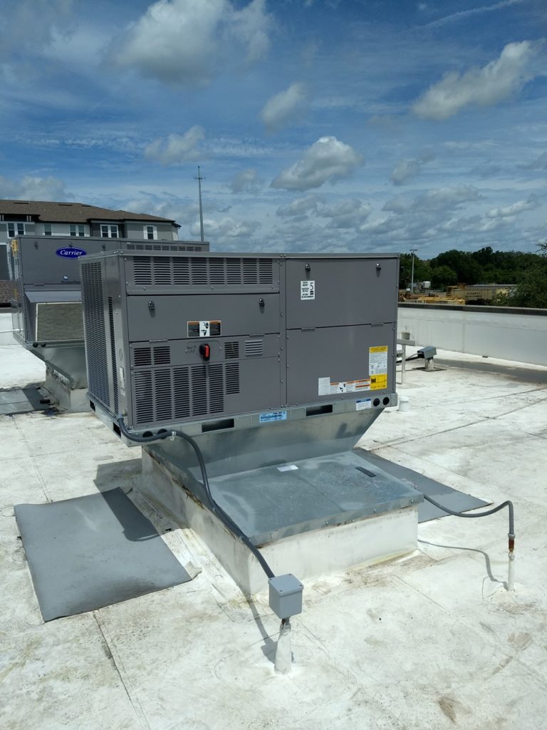 Electrical for HVAC Rooftop Unit